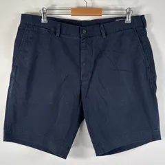 古着 90's/90年代 ポロバイラルフローレン Polo by Ralph Lauren ショートパンツ ポロチノ 大きいサイズ チノパン w38  ネイビー メンズ