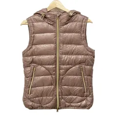 【未使用】HERNO ヘルノ　ダウンベスト　キャメル×ピンク　38サイズ 2025年最新】HERNO レディース ダウンベスト・キルティング