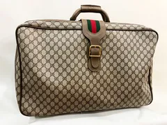 【品質保証2024】OLD GUCCI トランクケース　GG柄　シェリーライン バッグ