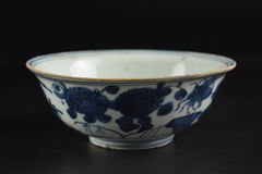骨董 アンティーク 安南 絞手 茶碗 ベトナム古陶磁 蜻蛉手茶碗 - メルカリ