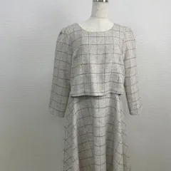 Rew de Rew 切替ワンピース　Lサイズ　フォーマル　きちんと　綺麗め　20250902-0013のサムネイル