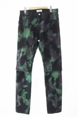 ジエダ Jieda 20AW TIE-DYE 2WAY SLIM DENIM PANTS タイダイ染め スリム デニム パンツ Jie-20W-PT07 2 黒 ブラック ブランド古着ベクトル 中古 ● 241111