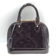 ルイ ヴィトン LOUIS VUITTON モノグラム・ヴェルニ アルマBB