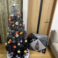 ナイトメア・ビフォア・クリスマス　Francfrancコラボクリスマスツリー フランフラン 映画「ナイトメアー・ビフォア・クリスマス」デザインの