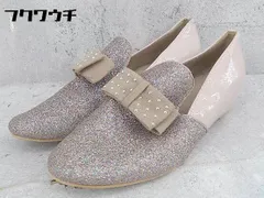 ◇ JELLY BEANS ジェリービーンズ インヒール ラメ シューズ サイズ23.5 ブラウン系 レディース 【中古】 【1002800504893】のサムネイル