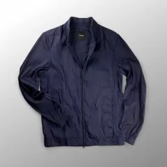 theory セオリー / CITY BOMBER E UL ECO CRUNCH リネンMIX ダブルジップ ブルゾン ジャケット SIZE：XS