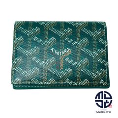 GOYARD ゴヤール マルゼルブ カードケース グリーン 緑 名刺入れ ブランド 小物 未使用品