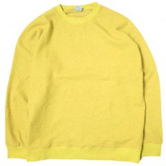 THE KNiTS SCREEN STARS ザ ニッツ スクリーンスターズ リバースクルーネックスウェット 2223-402WH L イエロー トレーナー トップス g21838