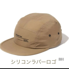 【美品】ノースフェイス　キャップ　フリーサイズ  マスタード色　希少カラー