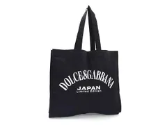 ■新品同様■ DOLCE＆GABBANA ドルチェ&amp;ガッバーナ キャンバス トートバッグ ショルダーバッグ ブラック系 BE9542 のサムネイル