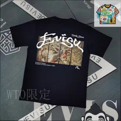 【今日WTO】Evisu 2025 プリント T シャツ-FN06