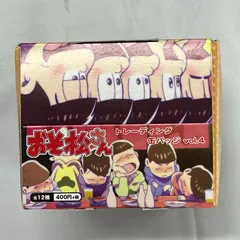 おそ松さん グッズ おそ松 とど松トレーディング 缶バッジ vol.4 BOX商品 1BOX = 12個入り、新品　未使用　未開封　全12種類【Z01