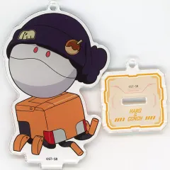 【中古】キーホルダー ハロ＆コンチ 「JR東海 推し旅×ガンダムシリーズ ～Journey with Gundam～ 第3弾 機動戦士Gundam GQuuuuuuX ミニキャラトレーディングアクリルスタンドキーホルダー」