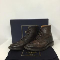 Tricker's Trickers 부츠 짧은 부츠 M2508 MALTON 윙 칩 부츠 컨트리 부츠 UK8 상자 있음