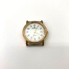 【EDOX】エドックス クォーツ 腕時計 ゴールドカラー 30232 稼働品 ベルトなし☆