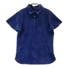 サイズ：M CALLAWAY キャロウェイ  半袖ポロシャツ 花柄 ネイビー系 [240101297976]# ゴルフウェア レディース ストスト