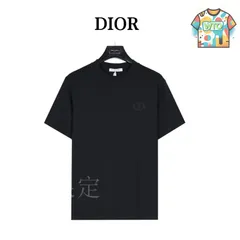 【今日WTO】Dior 2025 春夏 クラシック CD 刺繍 T シャツ 特価-HV44