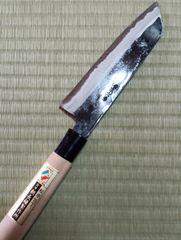 松原包丁　黒打三徳包丁