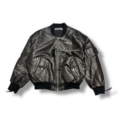 GRAILZ ボンバージャケット　レザー Amazon.co.jp: メンズレザーボンバージャケットインディアン柄