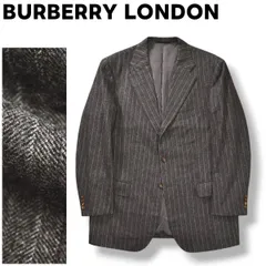 バーバリー ロンドン テーラード ジャケット ノバチェック グレージュ L バーバリー ロンドン / コットン テーラードジャケット 44 ノバ