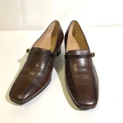 未使用 銀座ヨシノヤ 小笠原シューズ ダブルモンクUチップ