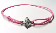 【中古】アクセサリー(非金属) 寿嶺二(ピンク) コードブレスレット 「劇場版 うたの☆プリンスさまっ♪ TABOO NIGHT XXXX」 通信販売グッズ購入特典