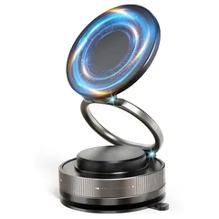 【新着商品】スマホホルダー 車 マグネット 【2025 magsafeホルダー】 360°調整可能【真空吸盤+超強磁力】 N55磁石 車載スマホホルダー カー用品 高級合金素材 車 【片手操作】 スマホスタンド iPhone16/iphone8/iphone7