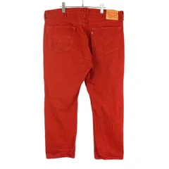 Levi'sリーバイス501XXカラーデニムパンツ赤レッドボタンフライ赤タブY2Kヴィンテージvintage40314