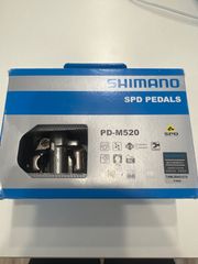(箱潰れ)SIMANO SPD PEDALS/PD-M520 グレー