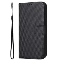 Galaxy A55 5G ケース 手帳 SC-53E SCG27 チェック柄 手帳 ケース 【Color】ブラック