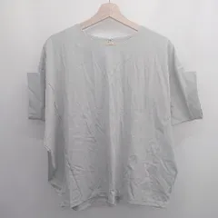 ◇ ⊂　美品 ROPE PICNIC - ゴールドパーツバンザイスリーブカットソートップス サイズ38 グレー系 レディース E  【1507030002879】