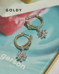 GOLDY ゴールディ リトル ブルーム ピアス 1250701