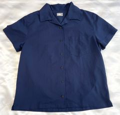 THE NORTH FACE 　ザノースフェイス　シャツ　半袖　ネイビー　紺　XL  トップス