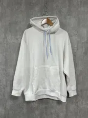 Disney NAKAYOSHI CLUB ミッキー ミニー ロゴ イラスト プルオーバー パーカー sizeL/白 ◆■ レディース