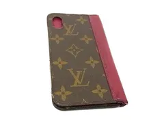 LOUIS VUITTON ルイヴィトン M68685 モノグラム フォリオ iPhone X/XS 対応 アイフォンケース スマホケース ブラウン系 BI4188