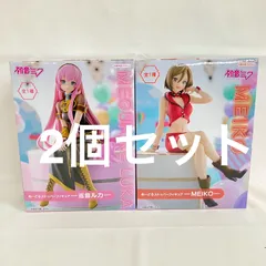 未開封 初音ミク ぬーどるストッパー 巡音ルカ MEIKO フィギュア 2個セット SFK162 c107