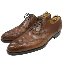 極美品/未使用に近い】PELUSO NAPOLI ペルーゾ 革靴 5 ブラウン