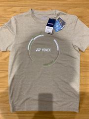 YONEX シャツ サンドベージュ　S.Ｍ.