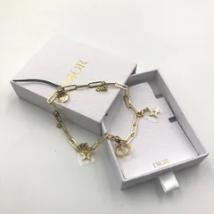■未使用品■Dior  ディオール　ストラップチャーム　スター 星　モチーフ　アクセサリー　CDロゴ　ゴールド　レディース　ノベルティ　箱付き