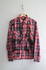 HYSTERIC GLAMOUR ヒステリックグラマー チェック シャツ S 赤 楽天市場】HYSTERIC GLAMOUR ヒステリックグラマー（柄チェック