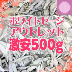 【アウトレット】ホワイトセージ【最高品質】500g【浄化・集中・瞑想】