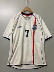 【中古品】 UMBRO アンブロ 2002 ENGLAND UNIFORM  ユニフォーム トップス 【146-251012-ks-02-min】