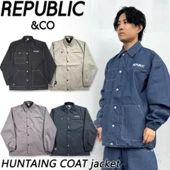 24-25 REPUBLIC & CO/リパブリック HUNTAING COAT jacket メンズ レディース 防水ジャケット スノーボードウェア スノーウェアー 2025
