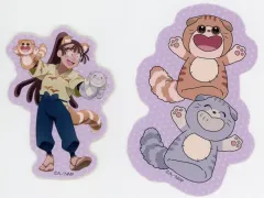 【中古】シール・ステッカー 尾浜勘右衛門 「劇場版 忍たま乱太郎 ドクタケ忍者隊最強の軍師 in ナンジャタウン 開幕!“忍”形劇の段 ステッカーコレクション(2枚入り)/(壱)」