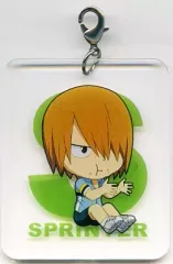 【中古】キーホルダー・マスコット(キャラクター) 青八木一 すいすいスプリンタープレートチャーム きゅんキャラいらすとれーしょんず 「一番くじ 弱虫ペダル GRANDE ROAD ～セカンドオーダー～」 J賞