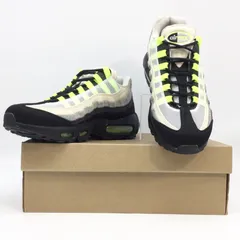 6071 【美品・正規品】NIKE AIR MAX 95 DENHAM DD9519-001 26cm 箱付き ナイキ エアマックス95 デンハム コラボモデル ボルト系カラー スニーカー