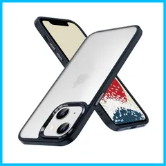 【新着商品】ONES iPhone 13mini 12mini ハード ケース 米軍MIL規格 超耐衝撃 二重構造 マット背面 エアバッグ 滑り止めシリコンバンパー 強化レンズ保護 画面保護 合金ボタン Qi充電 超軽量 薄型 つや消し カバー (黒)