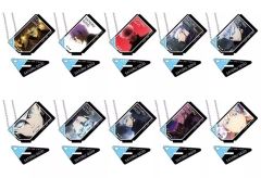 [중고] 열쇠 고리 총 10 종 세트 [포토 스탠드 아크릴 열쇠 고리 극장판 마법 회전 0 고조 고 BOX]