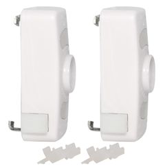 【数量限定】配線プラグ 120V 6A 角型引掛シーリングアダプター 引掛シーリングボディ 天井直付けのLED照明器具をシーリング式照明器具に交換するのに利用 Pispoer 白い 2個入り