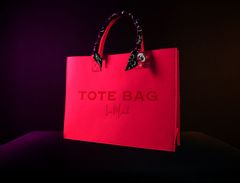 トートバッグ　LA MINAH TOTE BAG　Lサイズ　ピンク